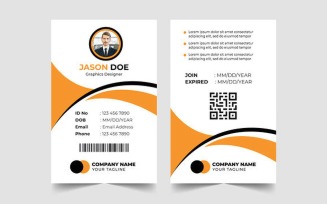 Corporate ID Card Template Ver-3