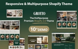 Grotto - Responsive & Multipurpose Furniture Shopify Theme