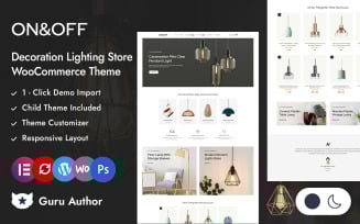 On/Off - Lighting and Home Decor Store Elementor WooCommerce Responsive Theme