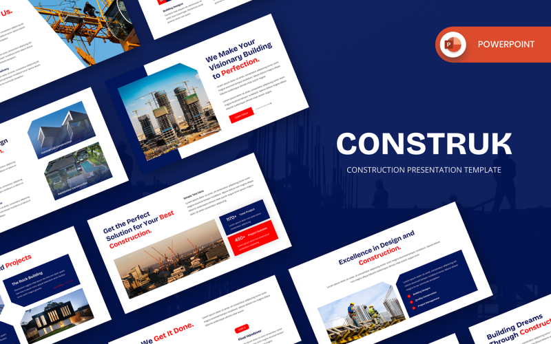 Construk - Construction PowerPoint Template
