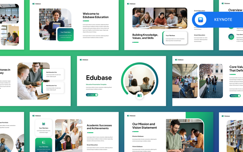 Edubase - Education Keynote Template