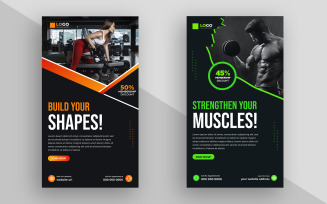 Fitness Gym Social Media Story Template Ver-2