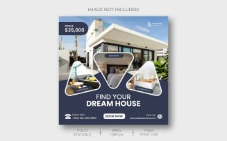 Luxury House Marketing Post Design