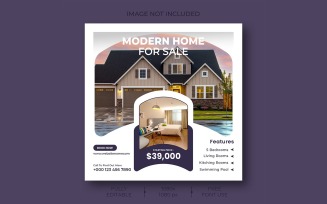 Modern Real Estate Instagram Post Templates