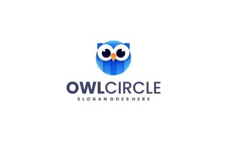 Gradient Modern Owl Logo Design788