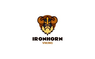 Mascot Modern Viking Logo Design12