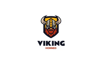 Mascot Viking Warrior Logo Design