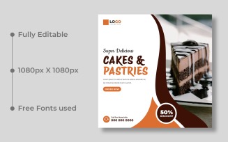 Special Cake Sale Social Media Post Template Ver-2