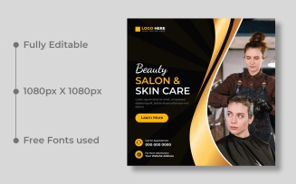 Salon and Skin Care Social Media Post Ver-1