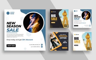 Fashion Sale Social Media Post Template Ver-1