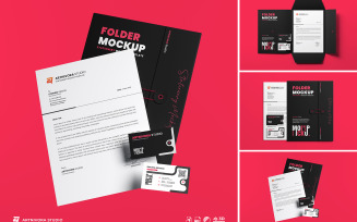 Stationery Mockup Sets Design 214