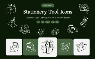 Stationery Tools Drawing Art Set