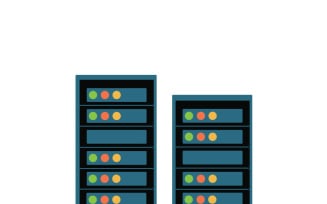 Vertical Rack Server Tower for Data Center and Hosting