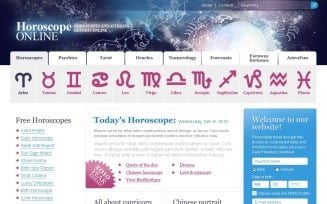 Astrology PSD Template