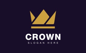 Crown Logo Royal King Queen vector symbol design, 4