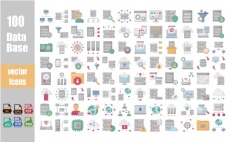 Database Vector Icon Pack