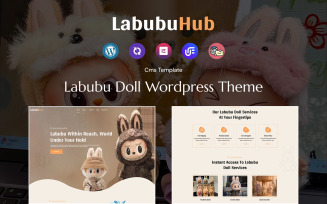 LabubuHub - Labubu Doll WordPress theme