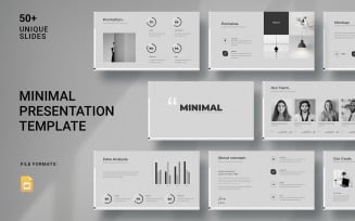 Minimal Google Slides Presentation Template