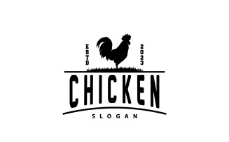 Chicken Logo Roast Chicken Restaurant Business V1