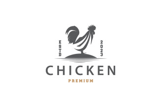 Chicken Logo Roast Chicken Restaurant Business V2
