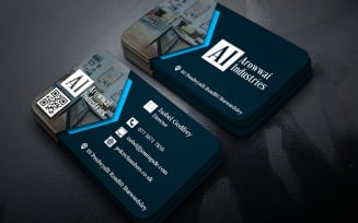 Colorful Modern Business Card Template | Photoshop PSD | Creative Corporate Branding