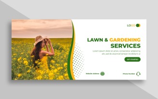 Gardening Services Social Media Facebook Cover Ver-1