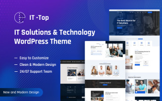 Ittop – IT Solution & Technology WordPress Theme