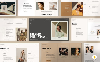 The Best Brand Proposal Presentation GoogleSlide Template