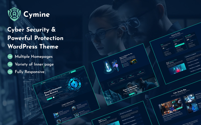 Cymine - Cyber Security & Powerful Protection WordPress Theme