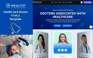 Healtip_Health Care Doctor HTML Template