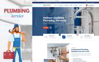 Plumbing – Modern Plumbing Company HTML Template