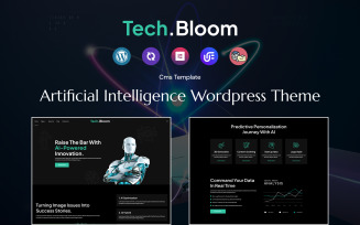 Tech.Bloom - Artificial Intelligence(AI) WordPress theme