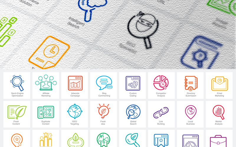 Line Icons Pack Vector Icons Icon Set