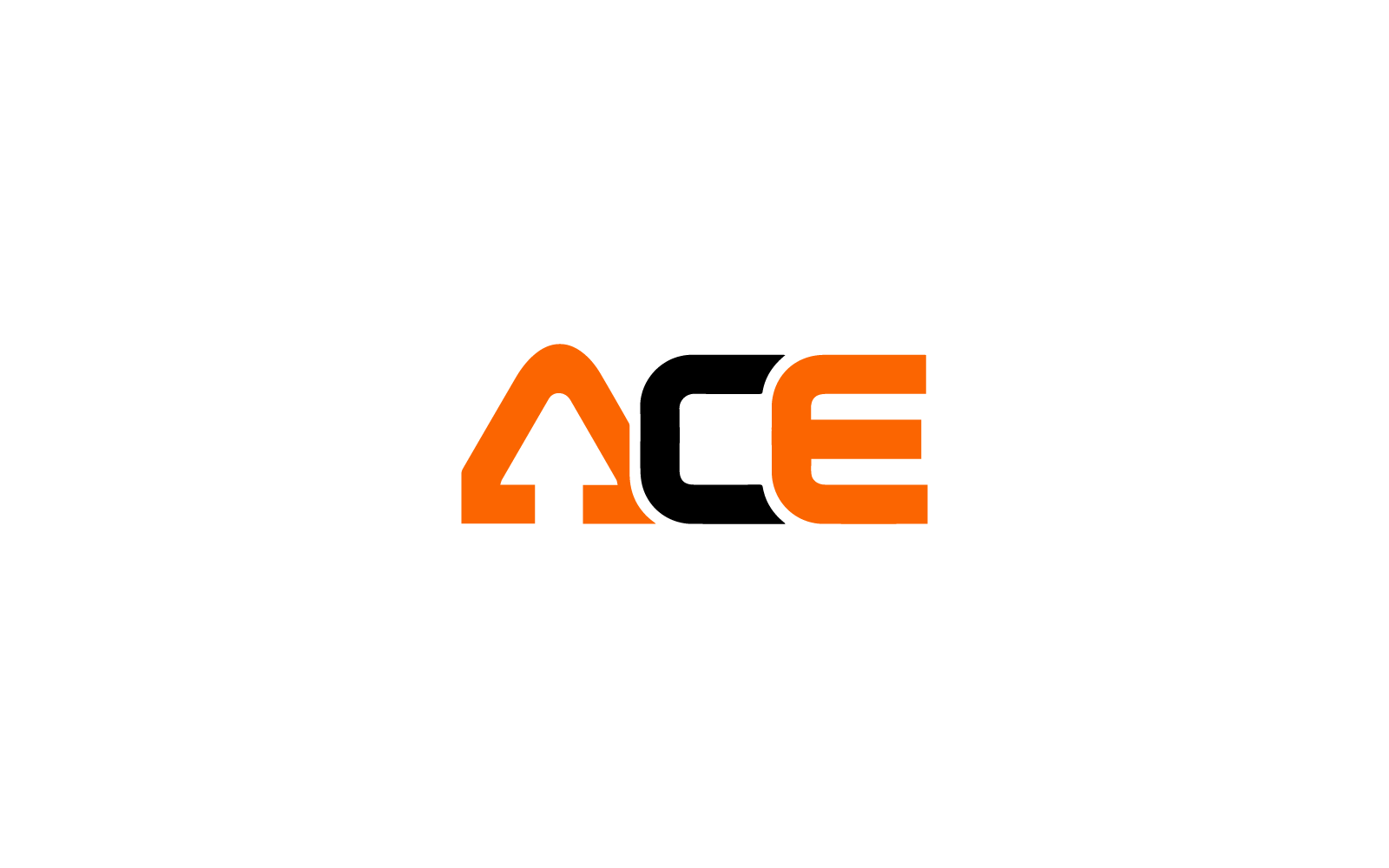 ACE Wordmark Logo Template – Modern, Bold & Professional Brand Design