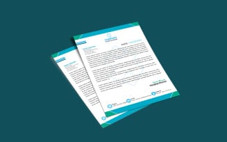 Creative Letterhead Template Design