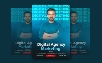 Digital Marketing Social Media Template Poster