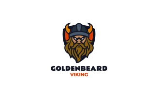 Mascot Modern Viking Logo Design 217