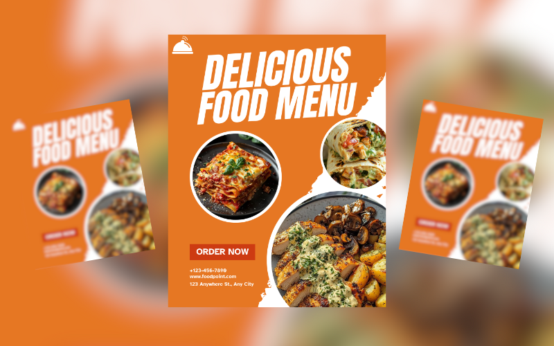 Social media post design- Instagram Food Post Social Media