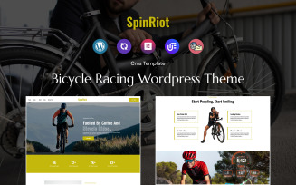 Spinriot - Bicycle Racing Club WordPress theme