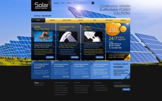 Solar Energy PSD Template