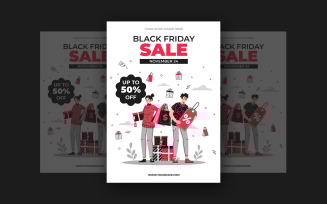Black Friday Sale Social Media Template
