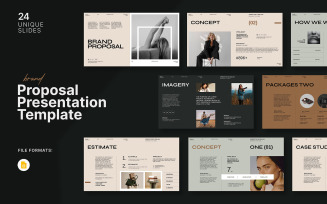 Brand Proposal Google Slides Template Layout