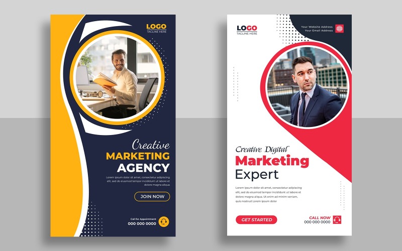 Digital marketing Agency Instagram Story Template Ver-2 Social Media