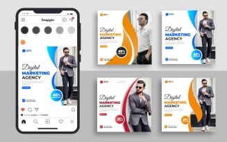 Digital Marketing Social Media Post Template Ver-6