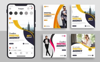 Digital Marketing Social Media Post Template Ver-7