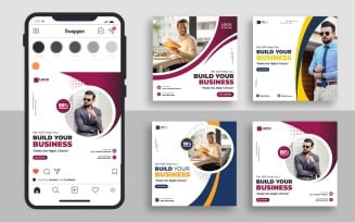 Digital Marketing Social Media Post Template Ver-8