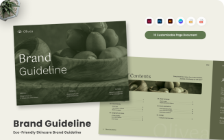 Sustainable Skincare Brand Guideline