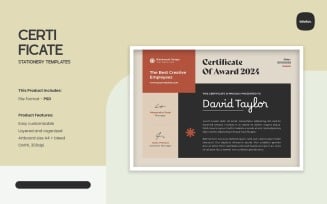 Certificate Templates – Vol. 068