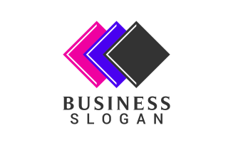 Creative Abstract Tiles Logo Design