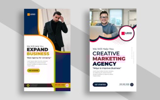 Digital Marketing Agency Instagram Story Template Ver-16
